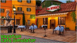 Bruschetta and Caprese Salad - Vacation Cafe Simulator Demo - Gameplay ITA