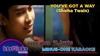 Shaina Twain - YOU'VE GOT A WAY | Minus-One Karaoke | ktrFlicks Channel