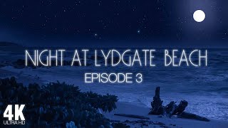 8HRS Relaxing Ocean Waves on a Full Moon Night for Deep Sleep - 4K Night at Lydgate Beach, Hawaii #3