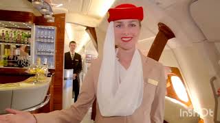 Cabin Tour Emirates | Two Class Business & Economy Airbus A380 | Emirates Airline | Digital Dynamics