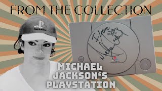 Michael Jackson's Personally Owned PlayStation (Sony PS1)