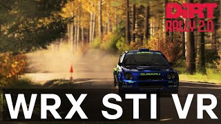 2001 WRX STI Perth and Kinross, Scotland Rally (DiRT 2.0 ─ VR) 1080p