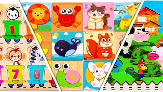 🔴 LIVE Top Videos on Leo’s Playtime! | Learn Animal Names with Matching Puzzles for Kids & Toddlers