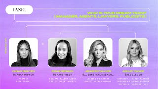 PANEL | WHO IS YOUR DREAM TEAM? (Manager, Agents, Lawyers, Publicists) | A Rare Day 2021