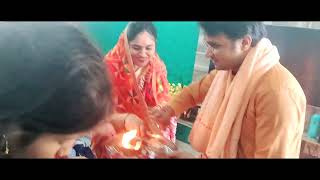 Naming ceremony of our daughter |Rituals|  Family | Noida