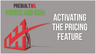 Activating the Pricing Feature