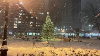 NYC #Shorts : NYC Biggest Snowstorms at Madison Square Garden 2020 #shorts / AYAVLOGZ