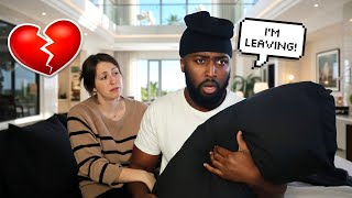 I Want To Sleep Alone Prank On GF 💔
