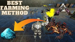 Ark Survival Evolved Extinction Element dust Best Farming Method using The  Magmasaur Only