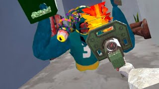 TROLLING People with FLAMETHROWERS in Animal Company VR