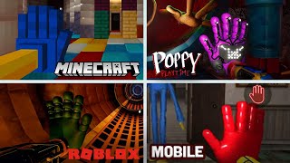 Evolution of Poppy Playtime HAND in Minecraft - Poppy Playtime - Roblox - Project Playtime