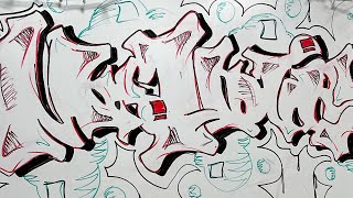 Teacher Writes His Name in #GRAFFITI