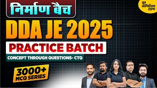 DDA JE 2025 Online Course Announcement | Exam Strategy | YCT Engineering #dda_je je2025