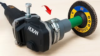 MOST PEOPLE DON'T KNOW THIS! AWESOME IDEA FOR USING PVC PIPE WITH YOUR ANGLE GRINDER