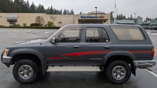 1990 Toyota Hilux Surf TURBO DIESEL 5MT 4X4 WALKAROUND 