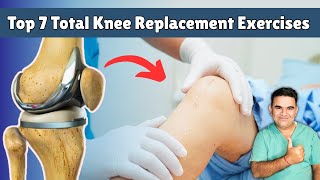 Top 7 Must-Do Exercises After Total Knee Replacement for Fast Recovery! 🦵✨