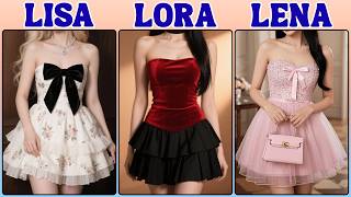 Choose Your Style! 💖 Lisa, Lora or Lena – Summer Edition ☀️