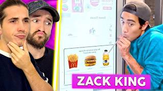 He's going to BLOW YOUR BRAIN OUT! (Zach King's reaction)