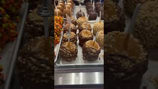 Most insane Candy Apple assortment ever! #candyapple #candy #sugar #apple #food #foodie #travel