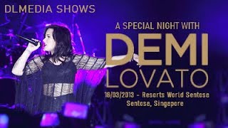 Demi Lovato: A Special Night with Demi Lovato (Sentosa, Singapura - 18/03/2013)