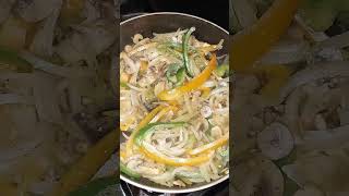 Making Philly Cheesesteaks