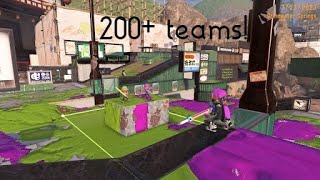 So we won the biggest low ink ever our first time playing in it