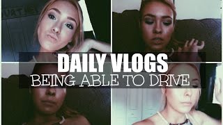 BEING ABLE TO DRIVE // Daily Vlogs 7-26-15