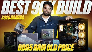 90K PC Build 2025 🚀 Ryzen 5 7600 + RTX 5060  1080p & 1440p Gaming Beast