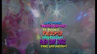 LUCKY FRIDAY 13TH BACK2BACK FISTY SURF DOG LIVE MUSIC WEEKEND JAMBOREE AT POOKS PLEASURE DOME