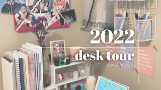 2022 desk tour | new desk set-up | What’s in my desk?
