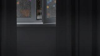 Steady Rain Against Window Glass — 10 Hours Sleep Sounds