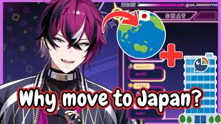 Doppio was asked the reason why he moved to Japan [NIJISANJI EN]