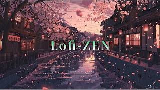 Emotional Japanese Lofi 🎧 Rainy Sakura Night 🌸 Shakuhachi Healing Tears & Soul Release | Lofi-ZEN