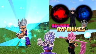 This New Addon Just Released!| Ryp Anime Rework Addon/Mod Mcpe 1.20.50+ AnimeAddon 1.20