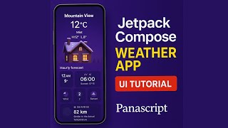 🌦️ Build a Modern Weather App in Jetpack Compose | Part 1: Clean UI + Live Preview 🚀