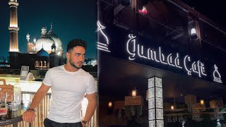 GUMBAD CAFE 🔥|| JAMA MASJID VIEW CAFE ||  Purani Delhi  🔥7 Days 7 vlogs challenge 💯