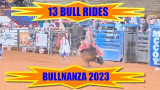 13 Bull Rides and Introduction - Lane Frost’s Bullnanza @ Guthrie, Oklahoma - (24 Feb 2023)(Part 1)
