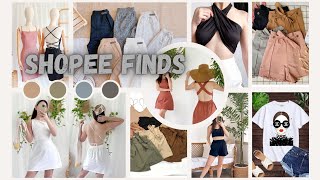 SHOPEE FINDS 🛒 | Tops, bottoms and dresses | See description for the links
