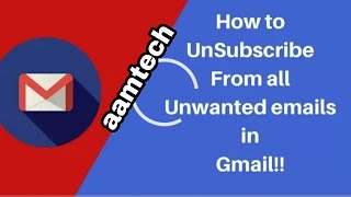 How to permanently unsubscribe unnecessary mails received from gmail | Gmail delete mails | gmail