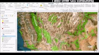 Layer Transparency in ArcGIS Pro - GIS #gis