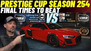 CSR2 Prestige Cup Times To Beat is your Audi Fast Enough.