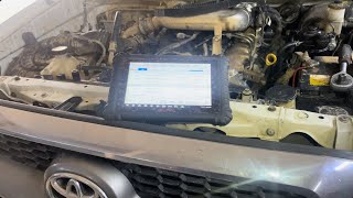 فقدان دعسه الديزل عدم تشغيل المحرك هايلكس 2kd p0340 camshaft gear broken lose power