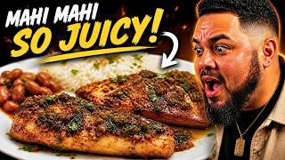 Perfect Mahi Mahi in 20 Minutes | Crispy Seared Fish with Lemon Garlic Butter Sauce