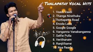 Thalapathy Vijay's Most Iconic Vocal Songs You Need to Hear!😇 Unforgettable HITS!💕 | Isai playlist