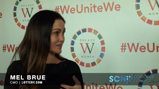 Decade Of Women | Mel Brue | CMO | Lottery.com | #WeUniteWe