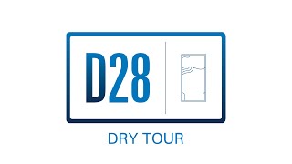 River Pools D28 Fiberglass Pool - Dry Tour