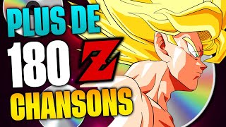🎵 More than 180 DRAGON BALL Z SONGS