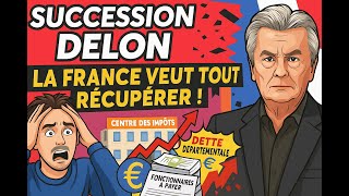 🧨 Succession d’Alain Delon : Qui va toucher les millions ? et combien pour le fisc ?!