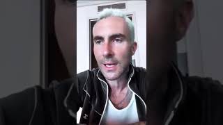 Adam Levine supporting Olivia Rodrigo on her music. That's so cool of him #oliviarodrigo #adamlevine