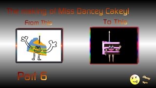 The making of Miss Dancey Cakey - for Iclone - Part 6